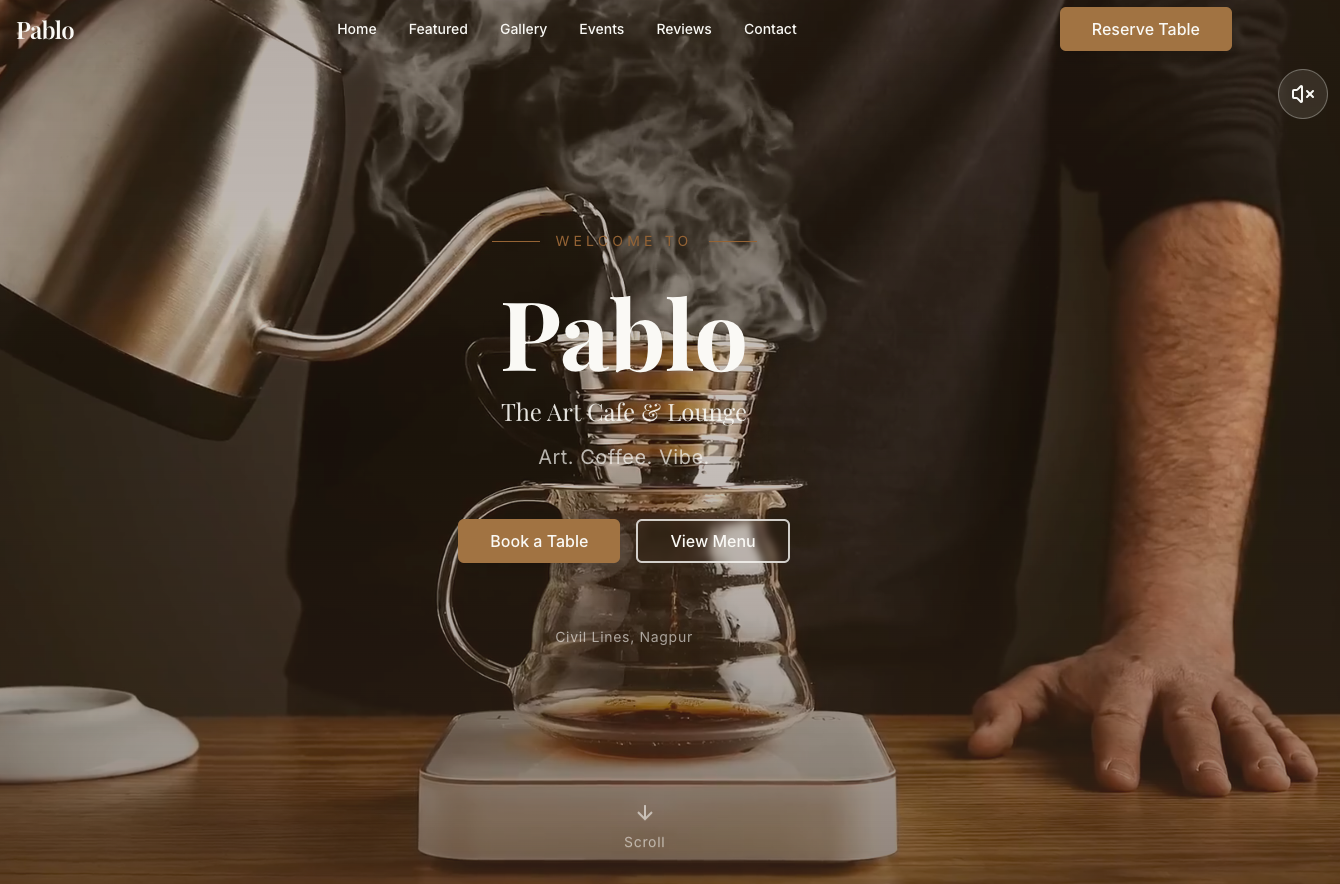 Pablo Cafe Preview